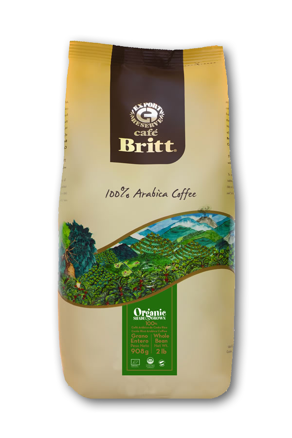Buy Online: Organic shade grown coffee beans